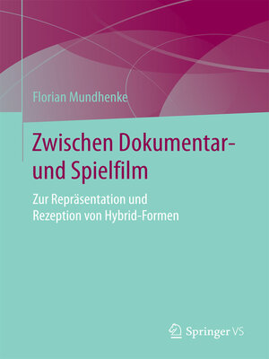 cover image of Zwischen Dokumentar- und Spielfilm